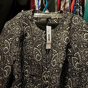 Jacket and skirt set